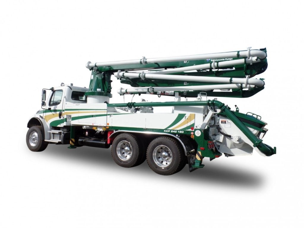 24Meter KCP Concrete Pump KCP Concrete Pumps