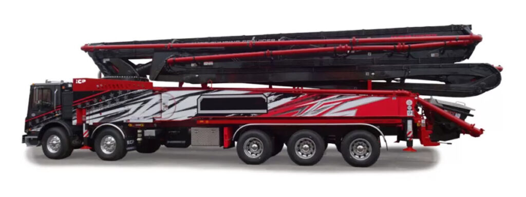 concrete boom pump quebec